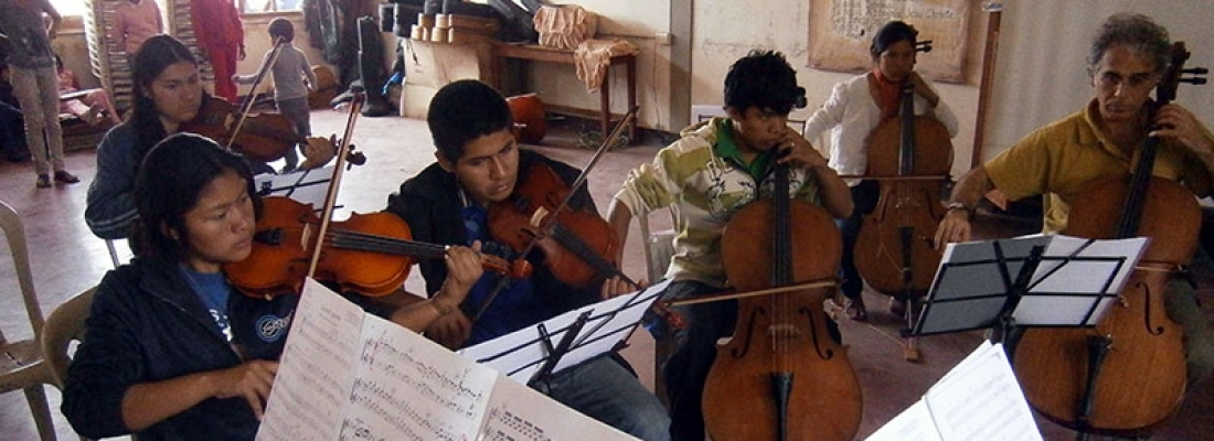 Festival di arte e musica in S. Rosa de Cuevo (Bolivia) 4